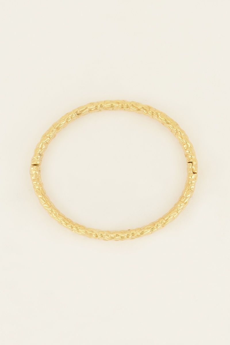 BANGLE BUBBLES GOUD