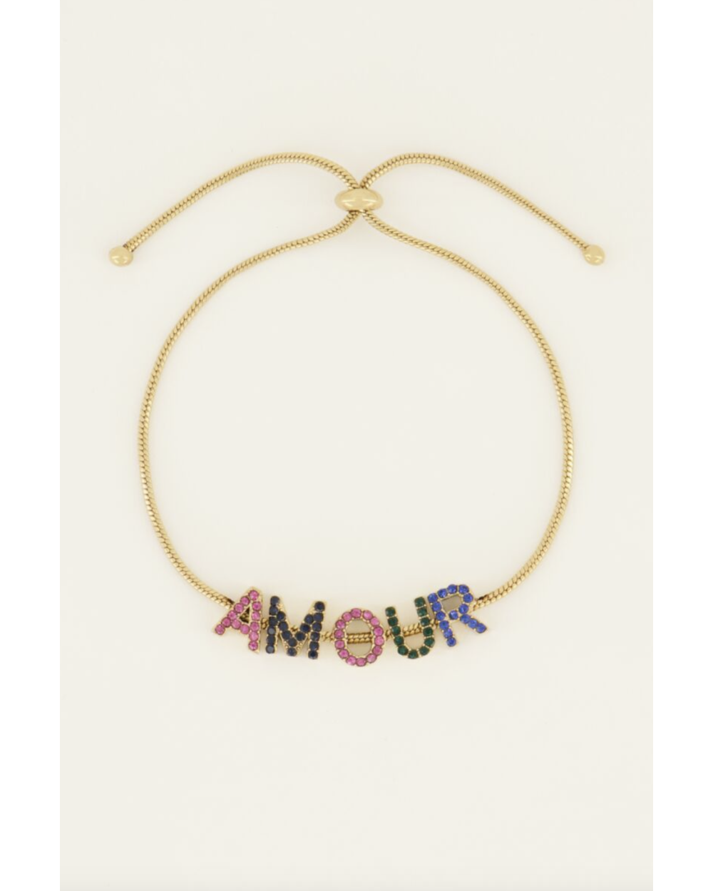 BRACELET AMOUR COLORED