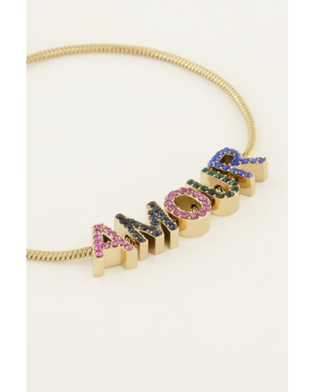 BRACELET AMOUR COLORED