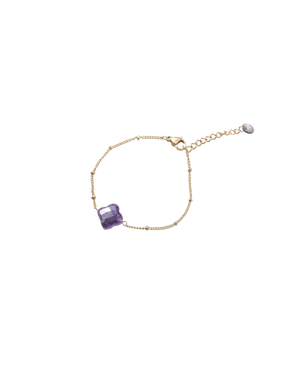 ARMBAND MET PAARSE KLAVER