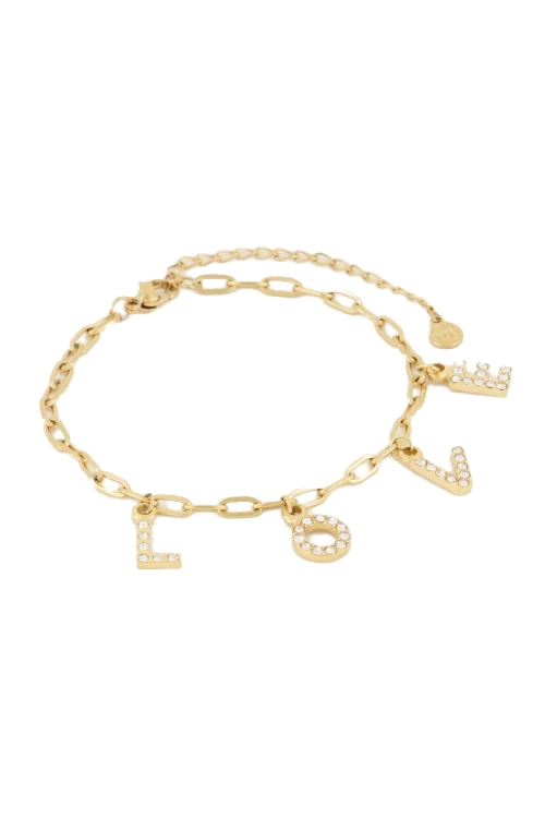 LOVE ARMBAND GOUD | MY JEWELLERY