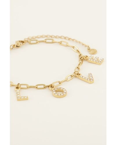 My Jewellery LOVE ARMBAND GOUD | MY JEWELLERY