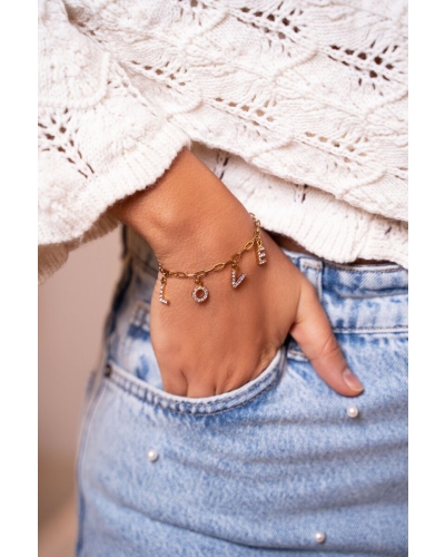 LOVE ARMBAND ZILVER