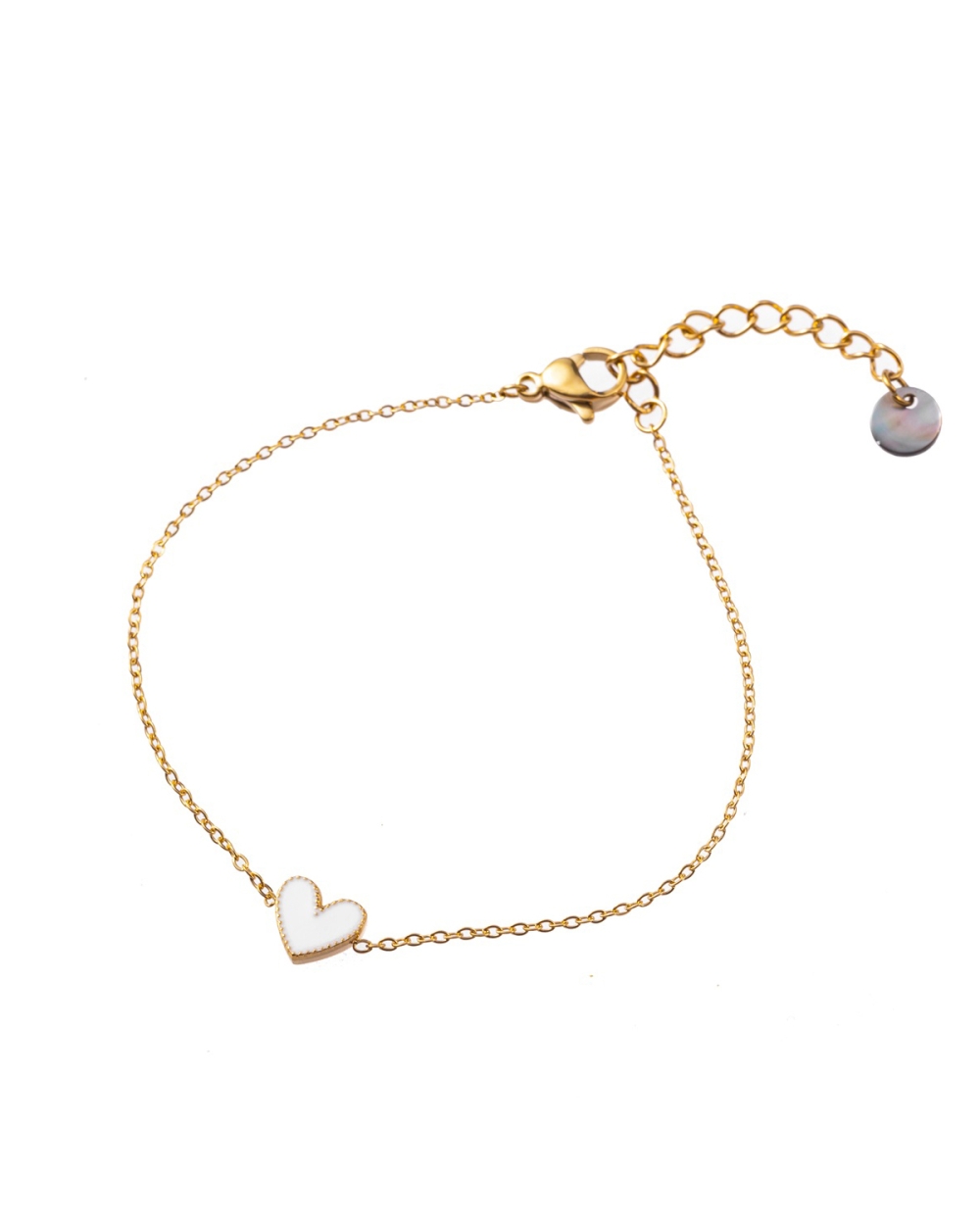 WIT HART ARMBAND | GO DUTCH