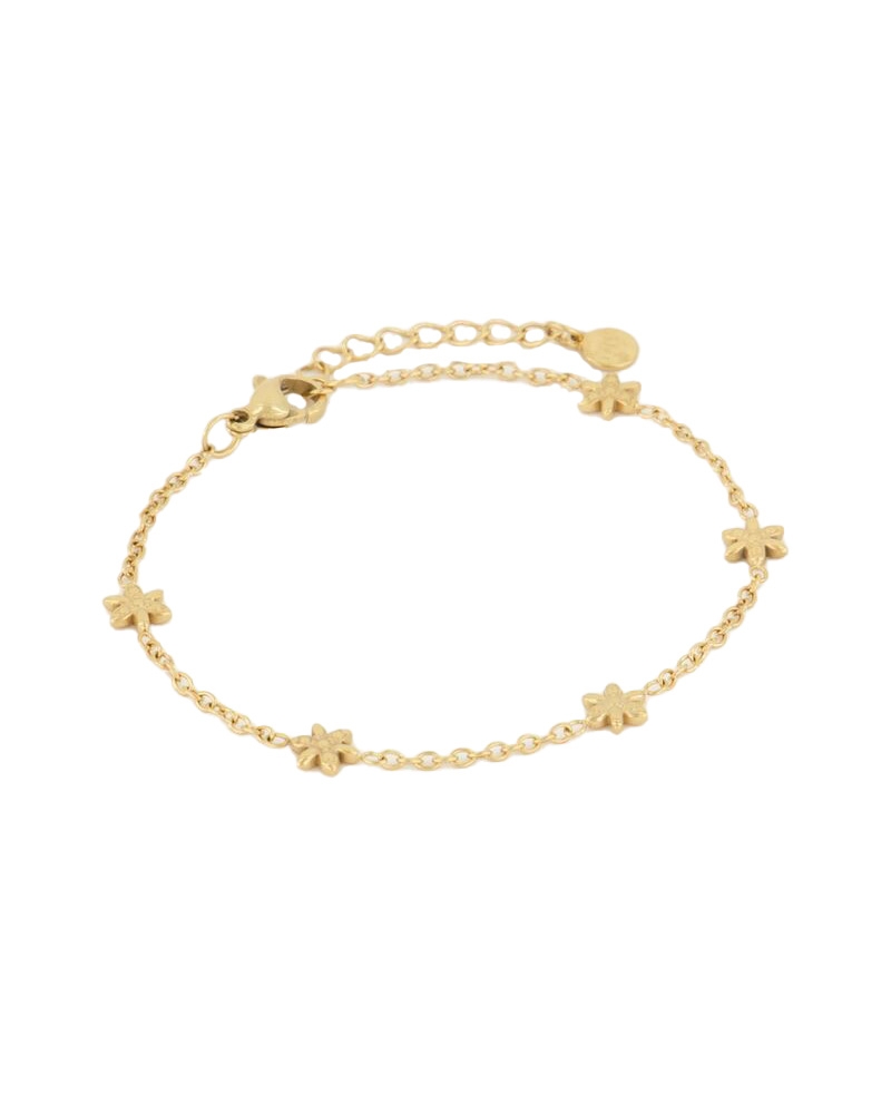 ARMBAND MET MEERDERE BLOEMETJES