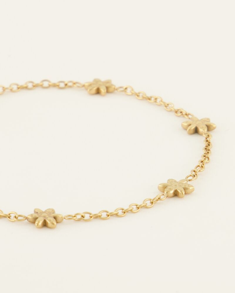 ARMBAND MET MEERDERE BLOEMETJES