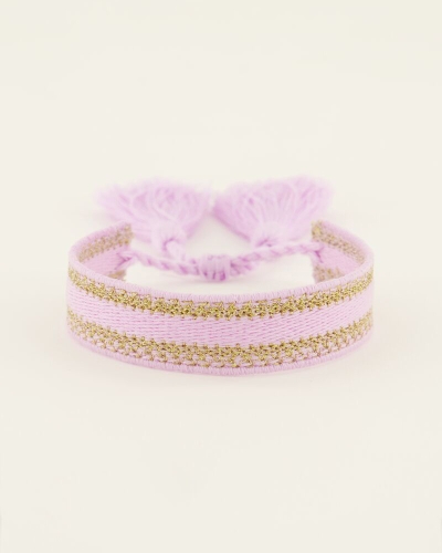 My Jewellery ARMBAND BOHEMIAN LILA