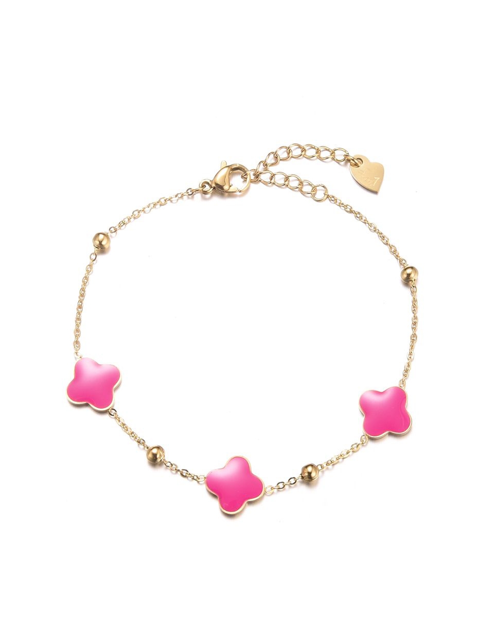 ARMBAND ROZE KLAVER