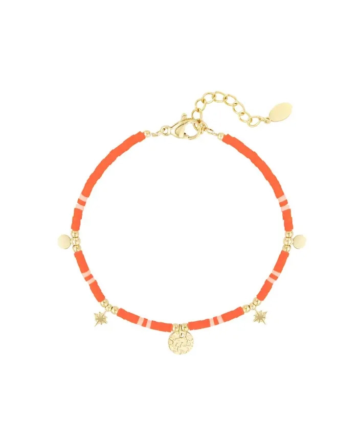 ARMBAND ORANJE BEDELS & KRALEN