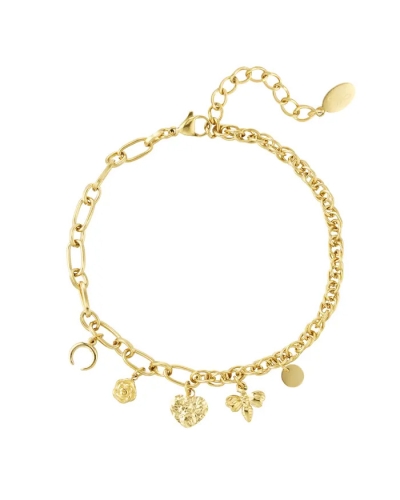 Gossip ARMBAND SCHAKEL EN BEDELS