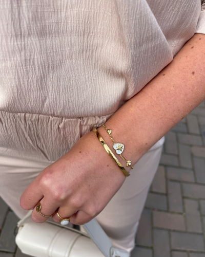 ARMBAND MET WIT HART
