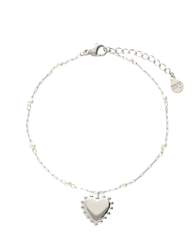 My Jewellery Bracelet mini pearl & heart MJ09229