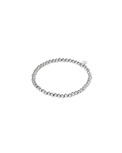 Gossip ELASTISCHE ARMBAND MET BOLLETJES ZILVER - S
