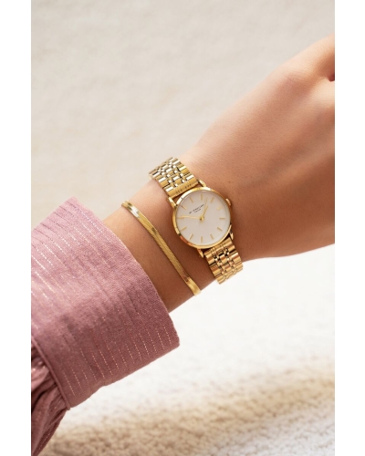 My Jewellery ARMBAND MET PLATTE SCHAKEL GOUD