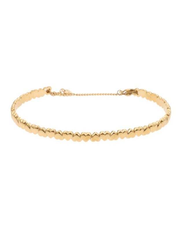 BANGLE MET HARTJES GOUD