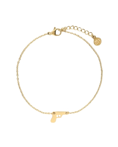 My Jewellery ARMBAND MET PISTOOLTJE GOUD