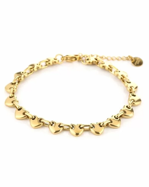 ARMBAND HARTJES GOUD