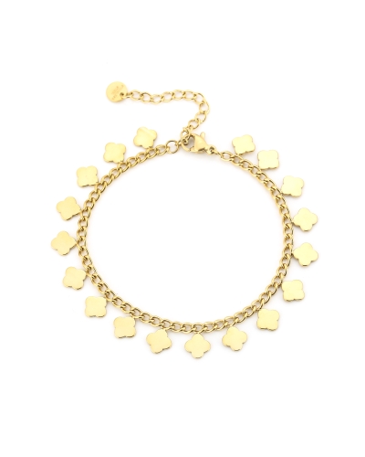 Gossip KLAVERTJES ARMBAND GOUD