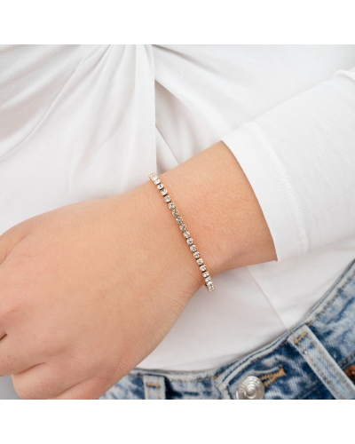 ARMBAND MET STRASS GOUD