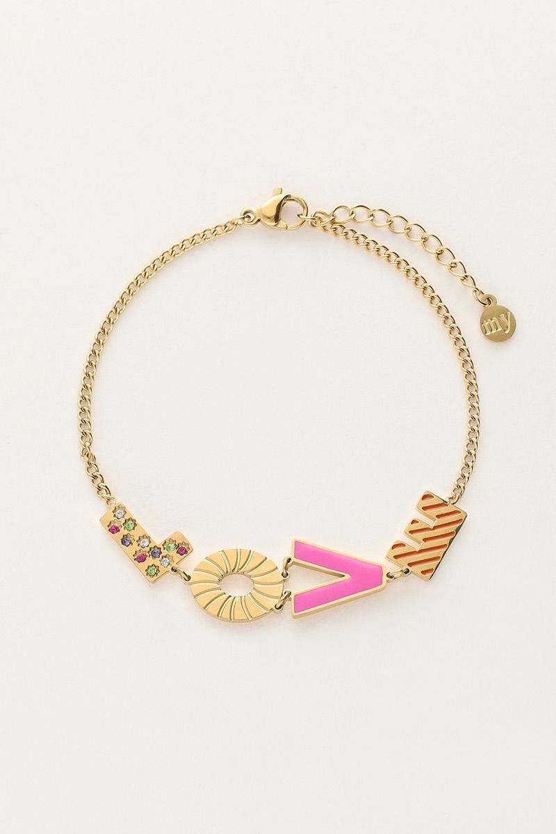 ARMBAND LOVE ROZE