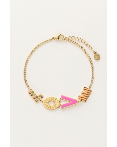 My Jewellery ARMBAND LOVE ROZE