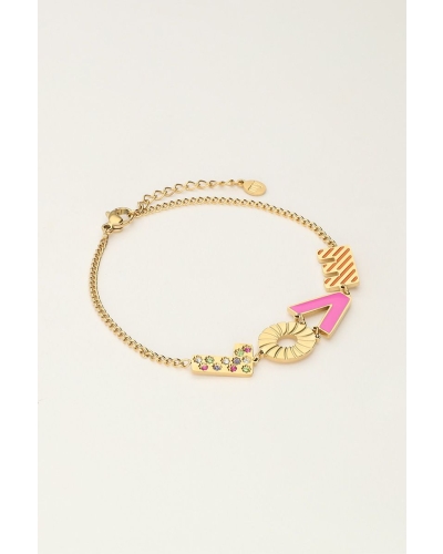 ARMBAND LOVE ROZE