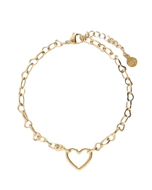 ARMBAND MET KLEIN OPEN HART GOUD