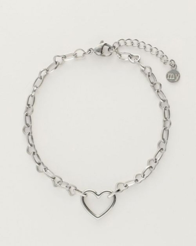 My Jewellery Bracelet heart chain MJ09695