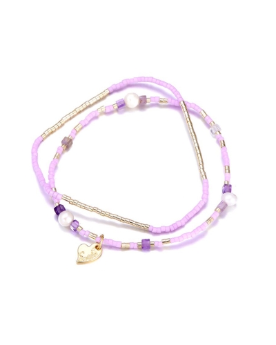 Gossip ARMBANDEN SET LILA/GOUD