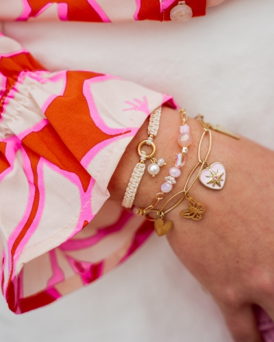 Gossip ARMBAND KRAALTJES ROZE GOUD