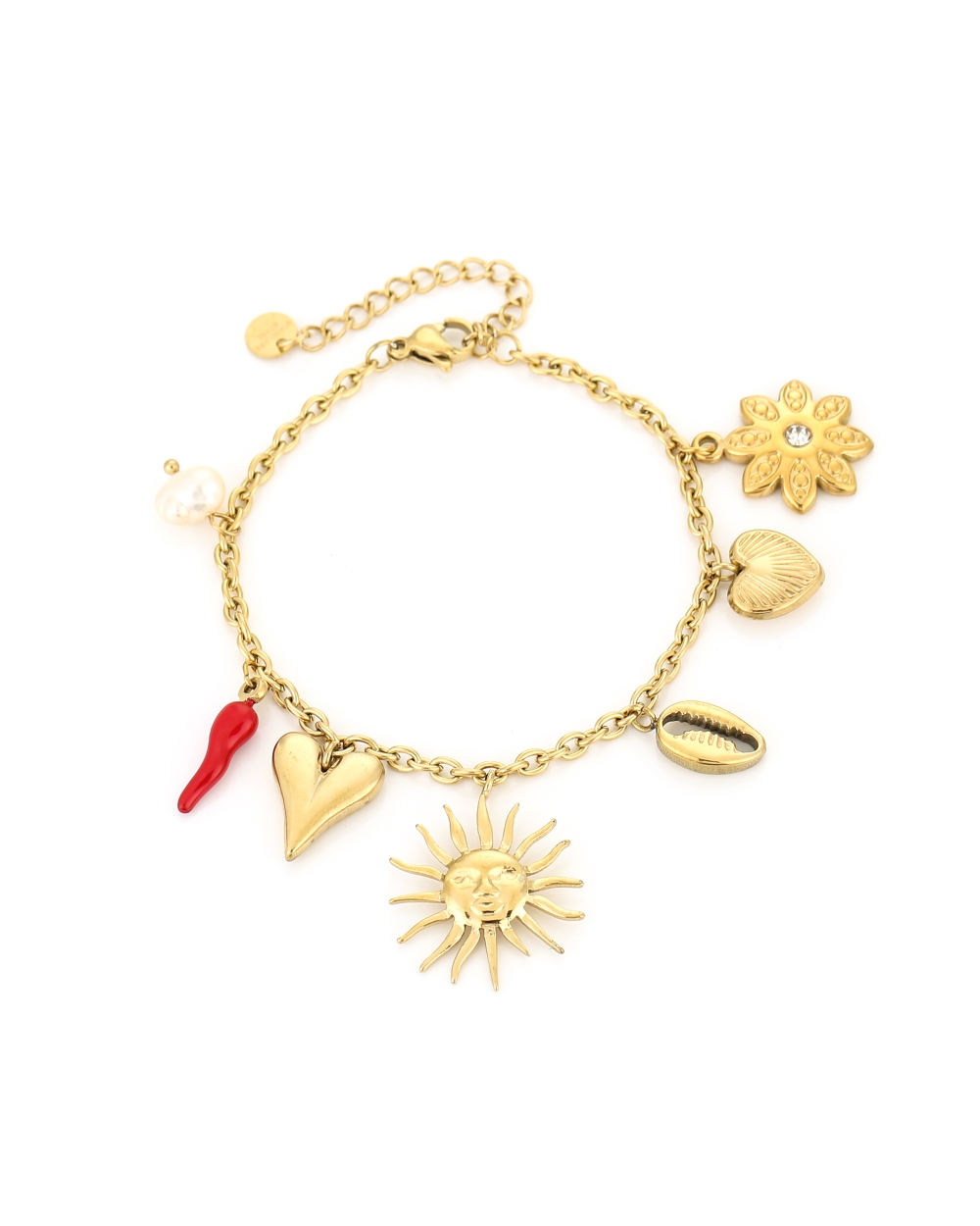BEDELARMBAND PEPER GOUD