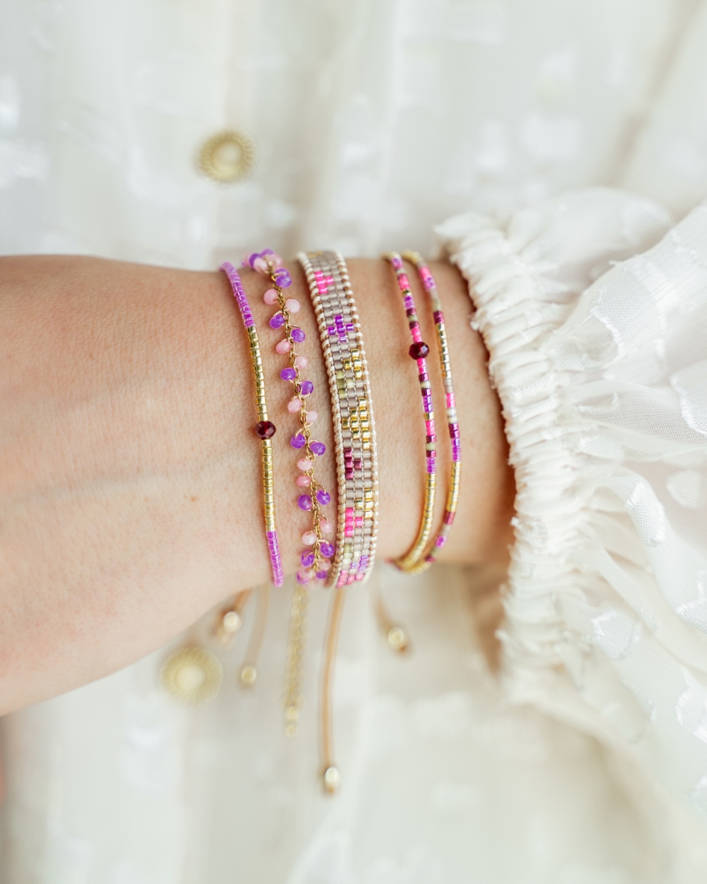 ARMBAND ALYA PINK SAND BEACH