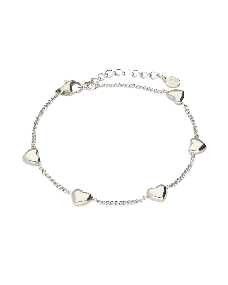 ARMBAND MET VIJF HARTJES