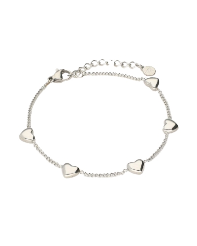 ARMBAND MET VIJF HARTJES