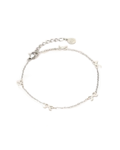 My Jewellery ARMBAND MET MINI STRIKJES ZILVER