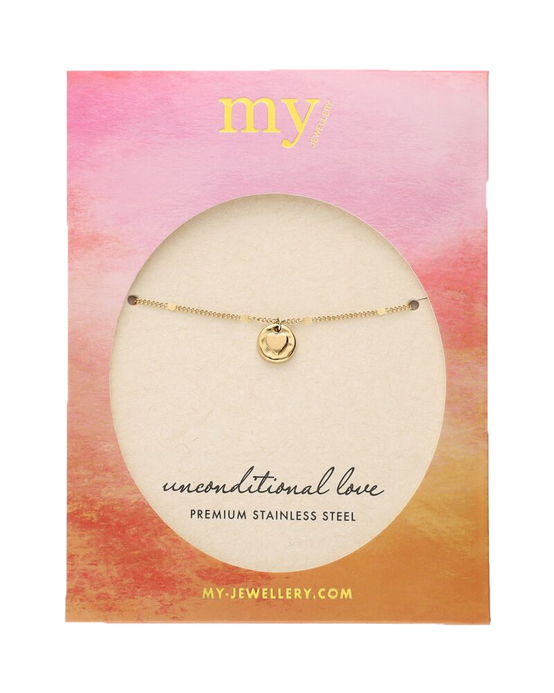 ARMBAND UNCONDITIONAL LOVE GOUD