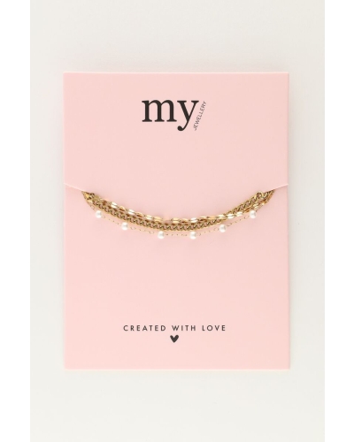 My Jewellery My Jewellery Armbanden MJ09728 Gold