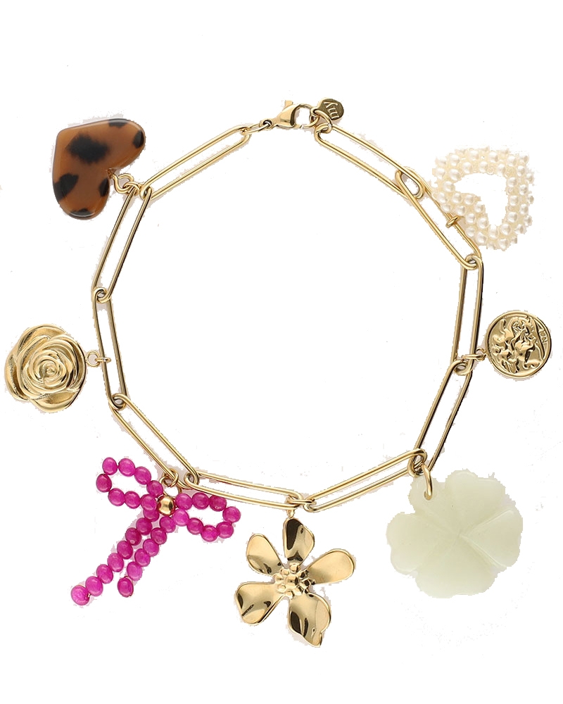 BEDELARMBAND MET SCHAKELS