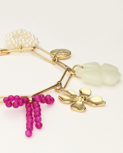BEDELARMBAND MET SCHAKELS