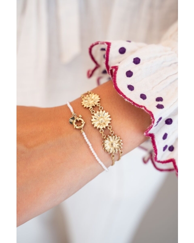 My Jewellery Bracelet mini pearls lock MJ11513