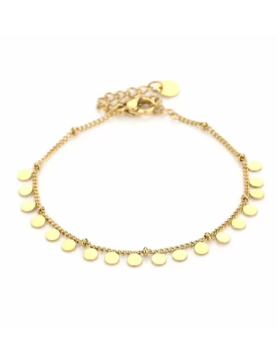 ARMBAND MUNTJES GOUD