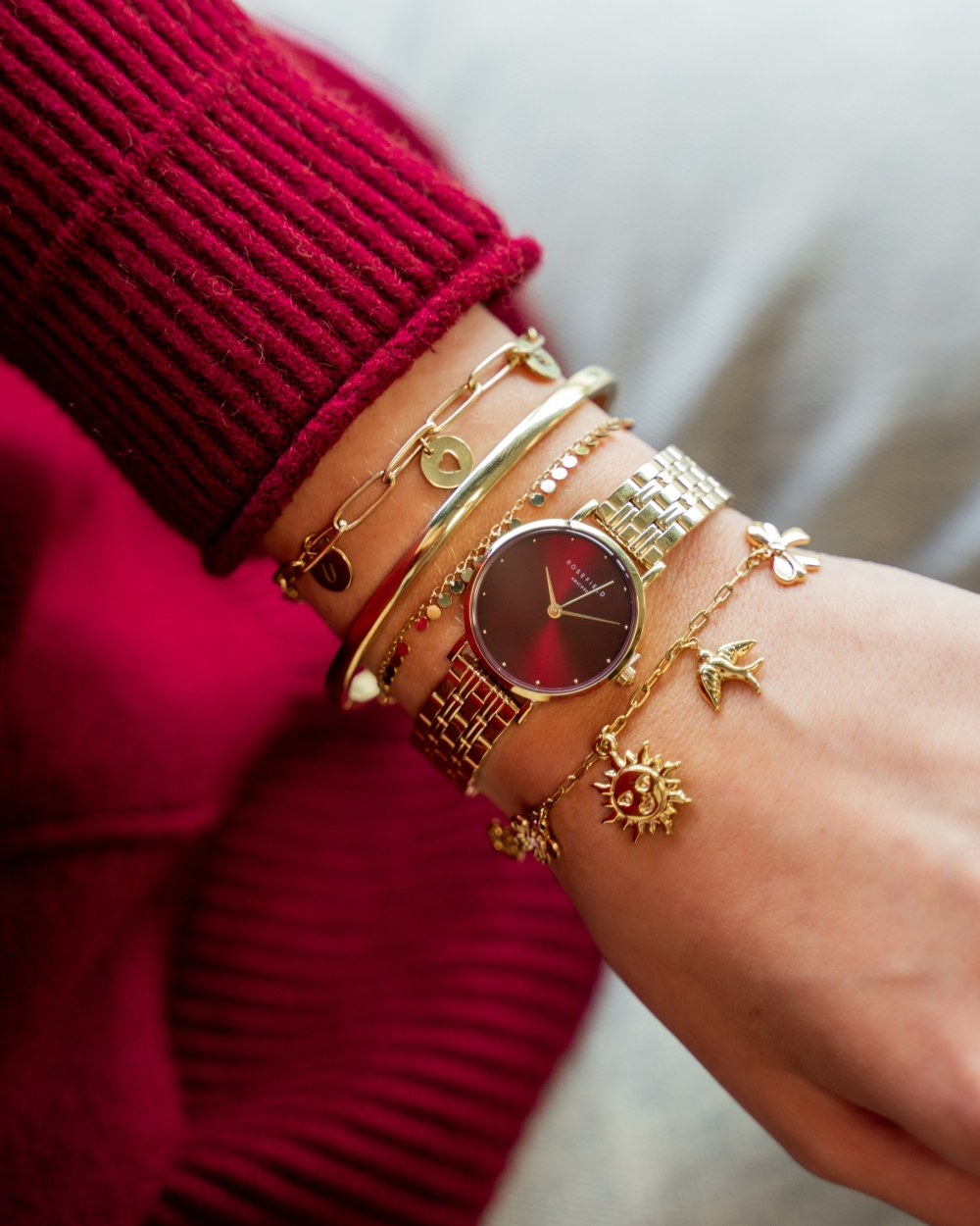 ARMBAND MUNTJES SMALL GOUD