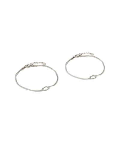 ARMBAND FOREVER CONNECTED ZILVER