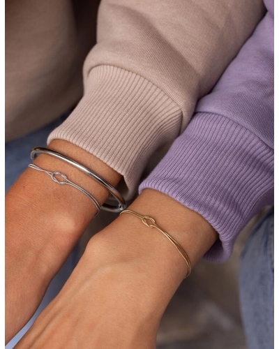 ARMBAND FOREVER CONNECTED ZILVER