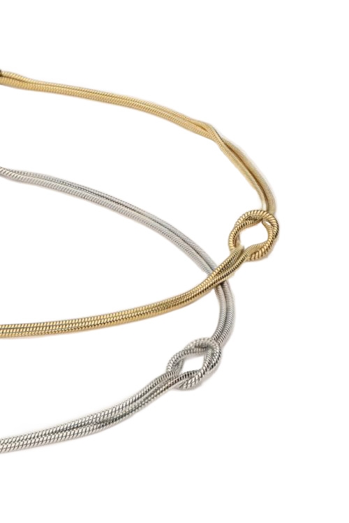 ARMBAND FOREVER CONNECTED ZILVER&GOUD