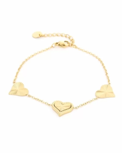 Gossip JE15766 ARMBAND 3 HARTJES