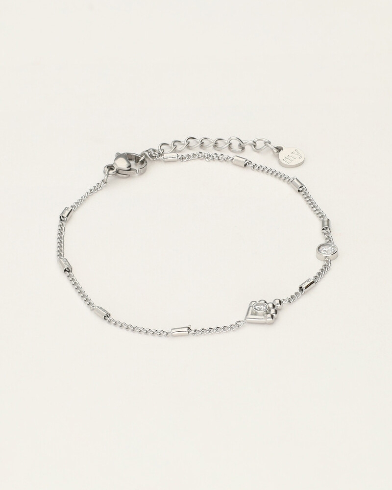 ARMBAND MET TUBES EN STRASS