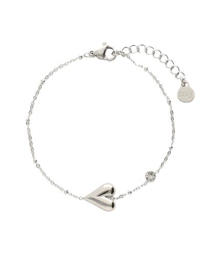 ARMBAND MET HART EN STRASS
