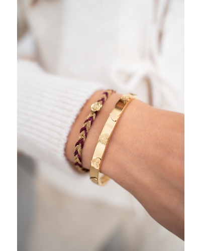 BANGLE MET HARTJES GOUD