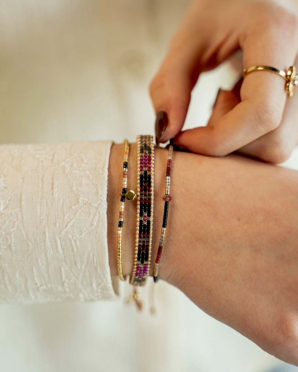 ARMBAND NESS BLACK CAVIAR